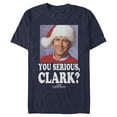 thumbnail image 1 of Men's National Lampoon's Christmas Vacation You Serious, Clark  Graphic Tee Navy Blue Small, 1 of 5