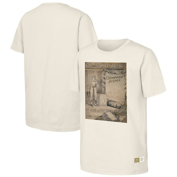 Men's  Natural 1896 Athens Games Olympic Heritage T-Shirt