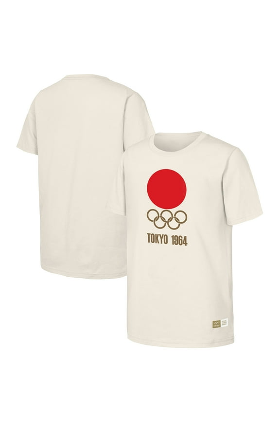 Men's  Natural 1964 Tokyo Games Olympic Heritage T-Shirt