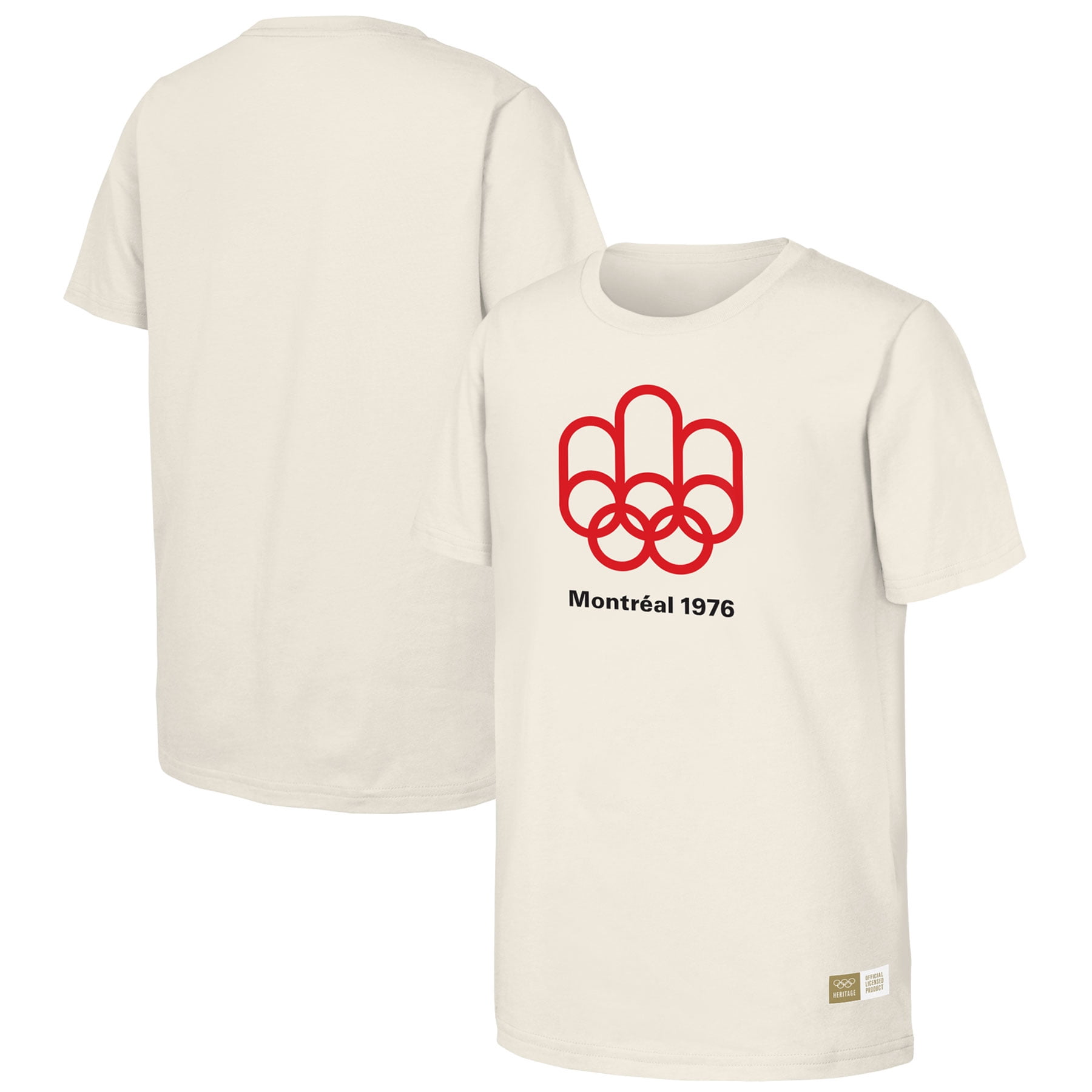 Men's Natural 1976 Montreal Games Olympic Heritage T-Shirt