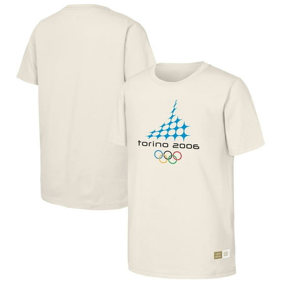 Men's Natural 2006 Torino Games Olympic Heritage T-Shirt