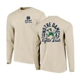 thumbnail image 1 of Men's Natural Notre Dame Fighting Irish Comfort Colors Mascot Overlay Long Sleeve T-Shirt, 1 of 3