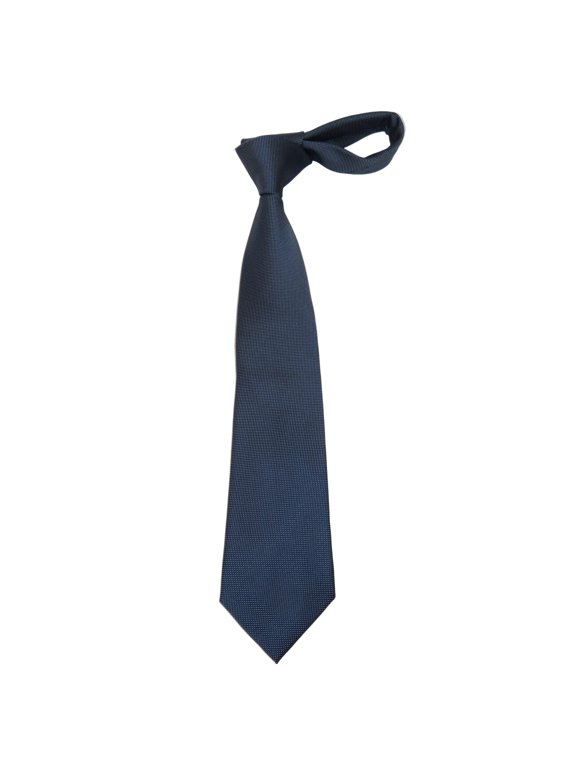 Men's Nautica Tie Woven Silky Feel #Nautica-9 Navy Blue Pin Dots