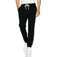 thumbnail image 1 of Men's Nautica True Black Knit Ribbed Cuff Lounge Pant - S, 1 of 2