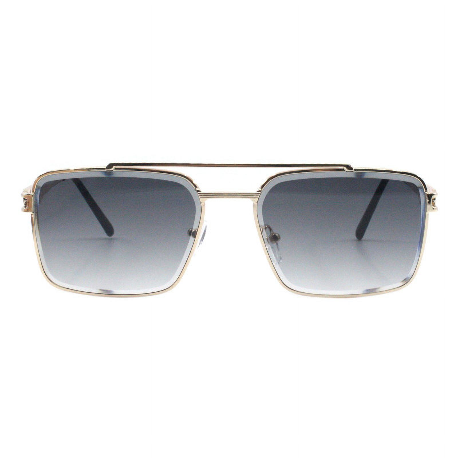 Sunstrike - Metal Square Sunglasses for Men by The Nevermore