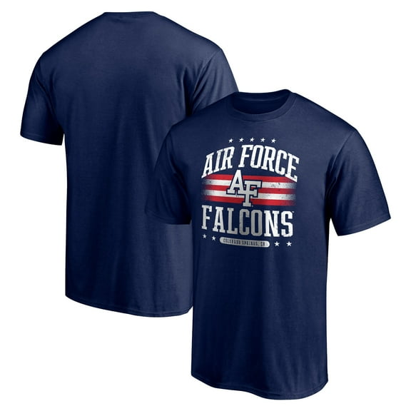 Men's Navy Air Force Falcons Americana T-Shirt
