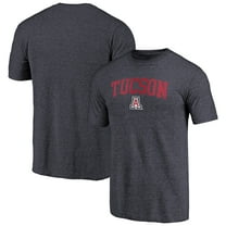 Men's Navy Arizona Wildcats Arched City Tri-Blend T-Shirt