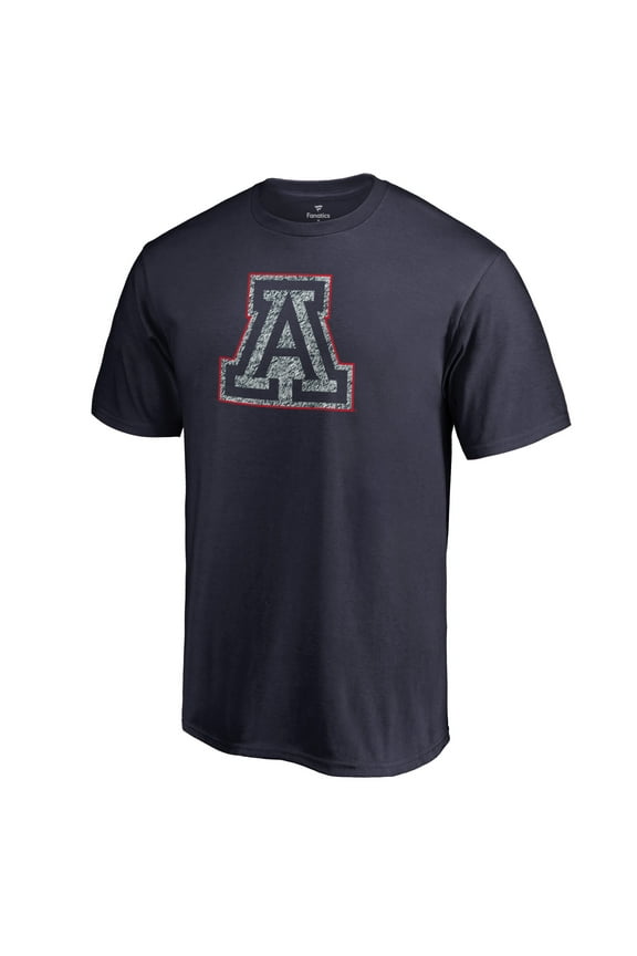 Men's Navy Arizona Wildcats Static Logo T-Shirt
