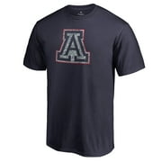 Mens Navy Arizona Wildcats Static Logo T-Shirt