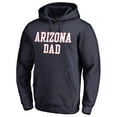 thumbnail image 1 of Men's Navy Arizona Wildcats Team Dad Pullover Hoodie, 1 of 3