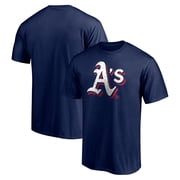 Mens Navy Athletics Red White and Team T-Shirt