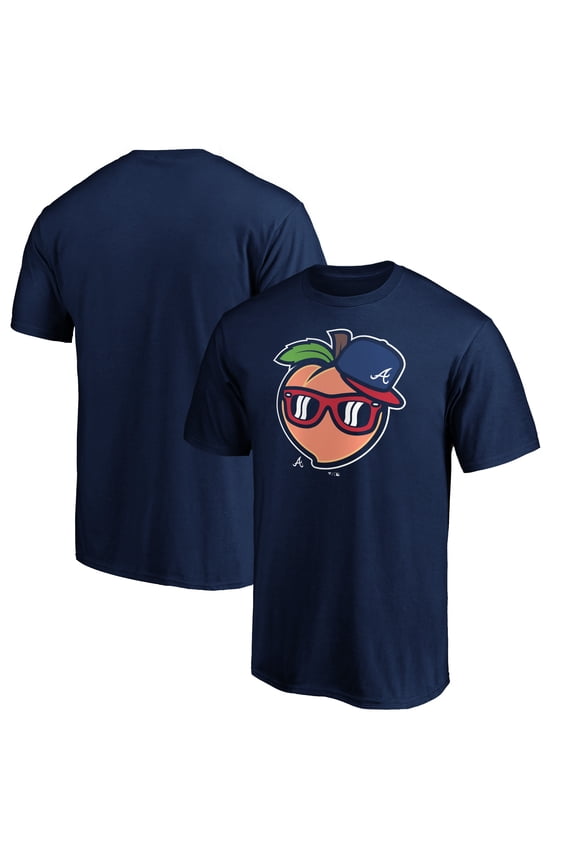 Men's Navy Atlanta Braves Team Adrenaline T-Shirt