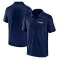 thumbnail image 1 of Men's  Navy Atlanta Braves Lightweight Unstoppable Polo, 1 of 3