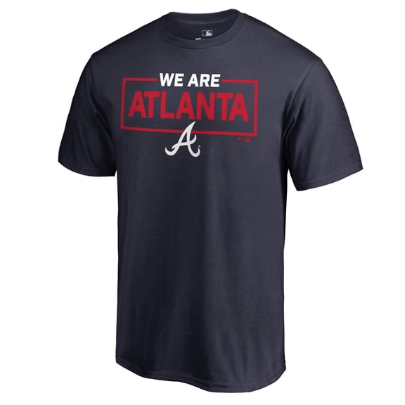 Men's Navy Atlanta Braves We Are Icon T-Shirt