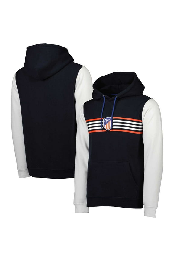 Men's Navy Atletico de Madrid Lifestyle Pullover Hoodie
