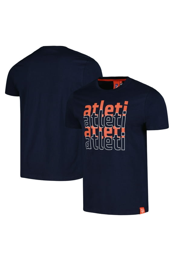 Men's Navy Atletico de Madrid Repeat T-Shirt