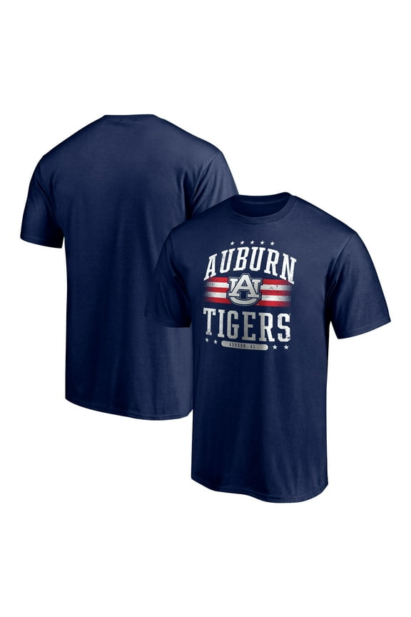 Men's Navy Auburn Tigers Americana T-Shirt