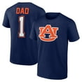 thumbnail image 1 of Men's Navy Auburn Tigers Father's Day #1 Dad T-Shirt, 1 of 3