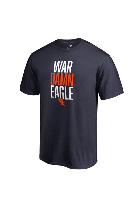Men's Navy Auburn Tigers Hometown Collection War Damn Eagle T-Shirt