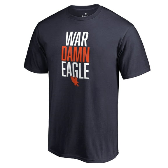 Men's Navy Auburn Tigers Hometown Collection War Damn Eagle T-Shirt