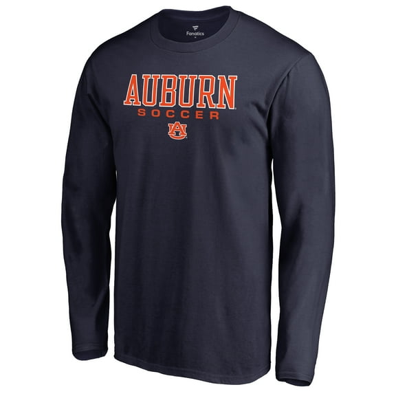 Men's Navy Auburn Tigers Team Unity Soccer Long Sleeve T-Shirt