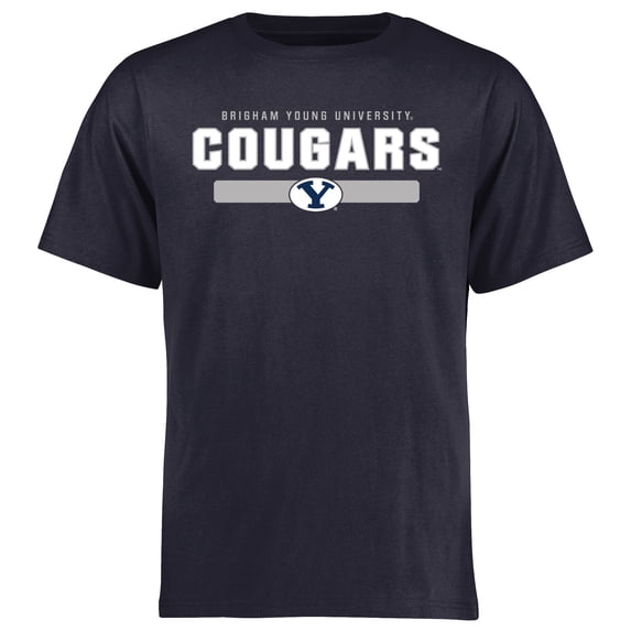 Men's Navy BYU Cougars Team Strong T-Shirt