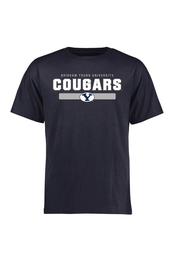 Men's Navy BYU Cougars Team Strong T-Shirt
