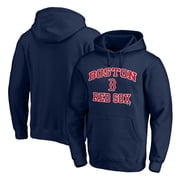 Mens Navy Boston Red Sox Heart & Soul Pullover Hoodie