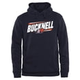 thumbnail image 1 of Men's Navy Bucknell Bison Double Bar Pullover Hoodie, 1 of 2