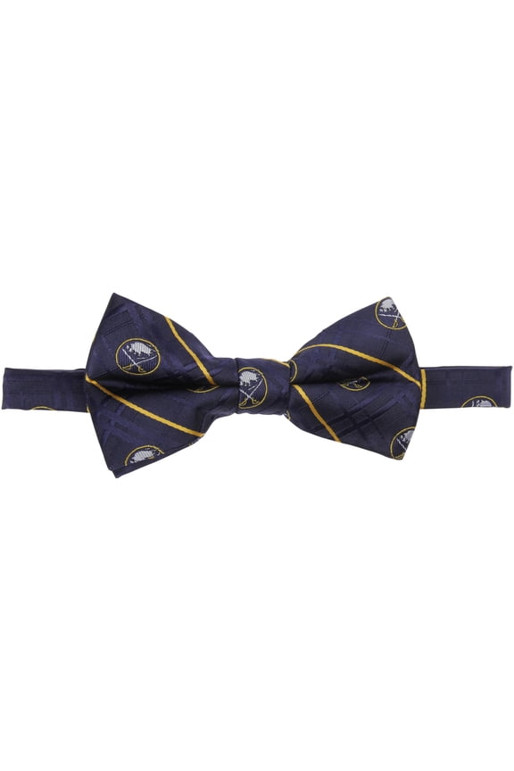Men's Navy Buffalo Sabres Oxford Bow Tie
