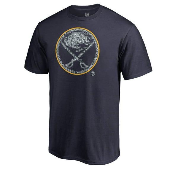 Men's Navy Buffalo Sabres Static Logo T-Shirt