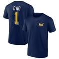 thumbnail image 1 of Men's Navy Cal Bears Father's Day #1 Dad T-Shirt, 1 of 3