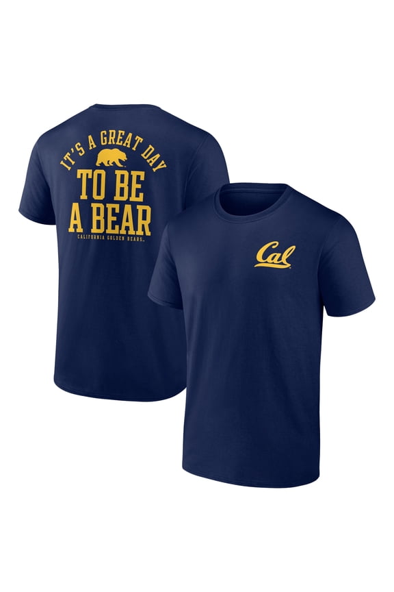 Men's Navy Cal Bears Student Section T-Shirt