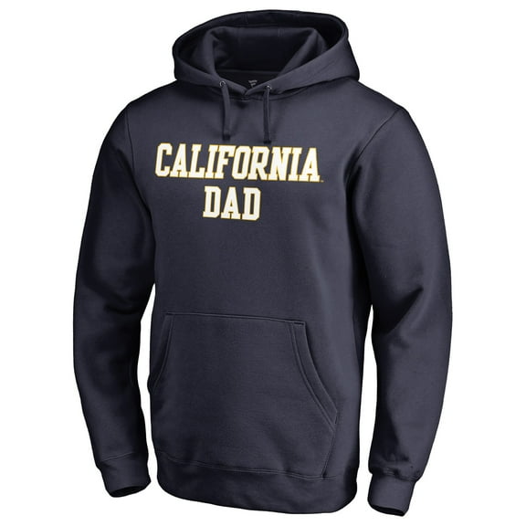 Men's Navy Cal Bears Team Dad Pullover Hoodie