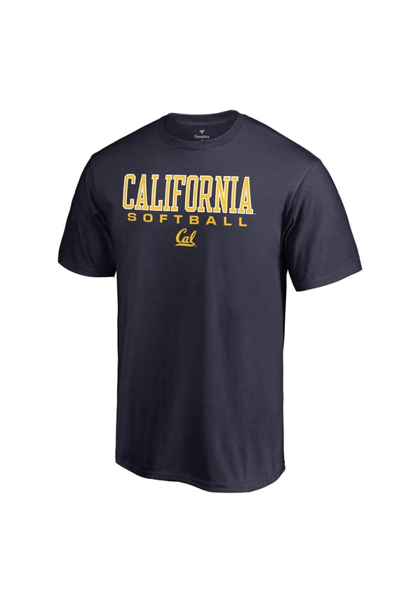 Men's Navy Cal Bears Team Unity Softball T-Shirt