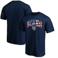 thumbnail image 1 of Men's Navy Chicago Bears Banner Wave Logo T-Shirt, 1 of 3