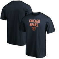 Men's Navy Chicago Bears Game Day Stack T-Shirt