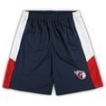 thumbnail image 1 of Men's Navy Cleveland Guardians Big & Tall Team Shorts, 1 of 1