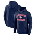 thumbnail image 1 of Men's Navy Cleveland Guardians Heart & Soul Pullover Hoodie, 1 of 3