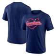 thumbnail image 1 of Men's Navy Cleveland Guardians State Guard Tri-Blend T-Shirt, 1 of 3