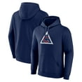 thumbnail image 1 of Men's Navy Colorado Avalanche Alternate Team Logo Pullover Hoodie, 1 of 3