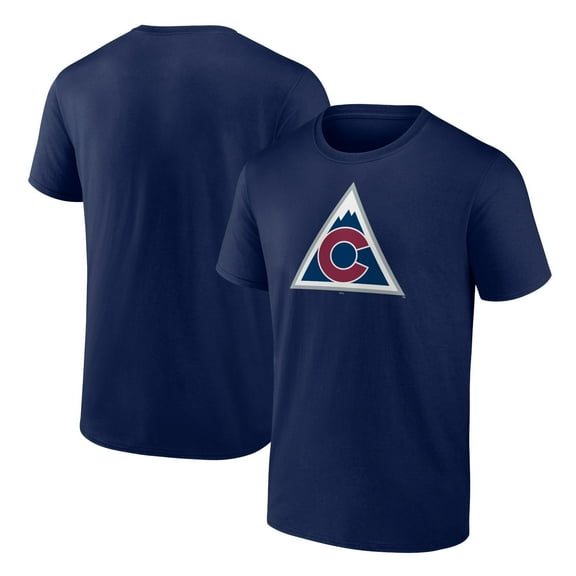 Men's Navy Colorado Avalanche Alternate Team Logo T-Shirt