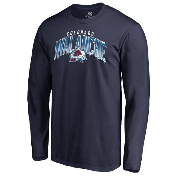 Men's Navy Colorado Avalanche Hometown Collection Long Sleeve T-Shirt