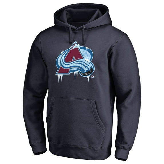 Men's Navy Colorado Avalanche Hometown Collection Pullover Hoodie