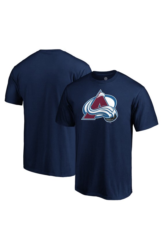 Men's Navy Colorado Avalanche Logo T-Shirt