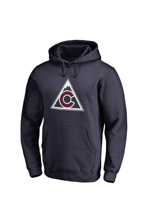 Men's Navy Colorado Avalanche Team Alternate Pullover Hoodie
