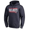 thumbnail image 1 of Men's Navy Columbus Blue Jackets Iconic Collection On Side Stripe Pullover Hoodie, 1 of 3