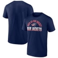 thumbnail image 1 of Men's Navy Columbus Blue Jackets Open Net T-Shirt, 1 of 3