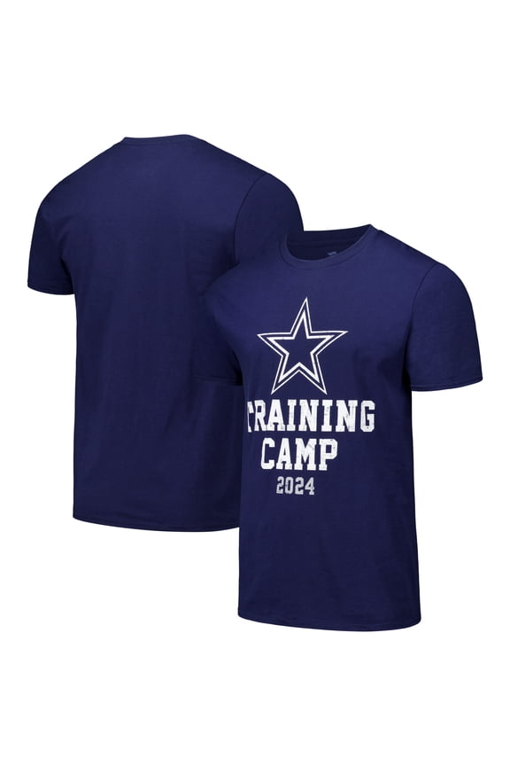 Men's Navy Dallas Cowboys 2024 Training Camp T-Shirt