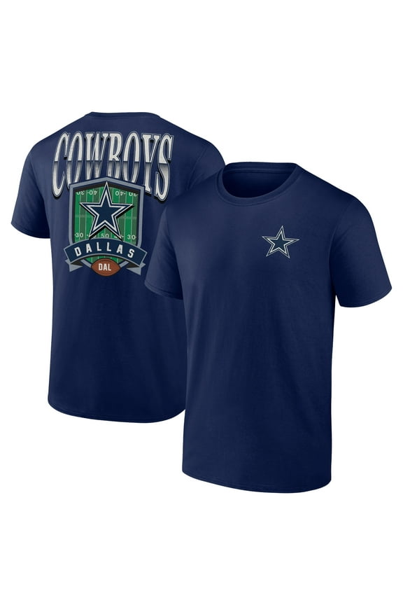 Men's Navy Dallas Cowboys Full Range T-Shirt